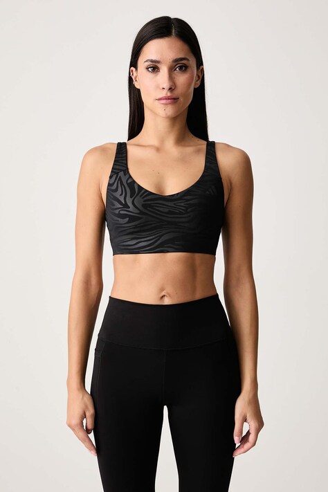 adidas Performance Športni nedrček All Me Essentials črn KG1371