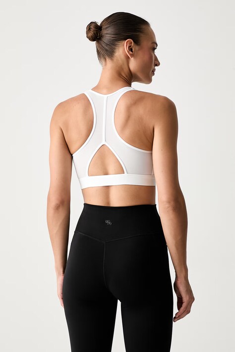adidas Performance αθλητικό σουτιέν PrimeliftReact λευκό JE3771