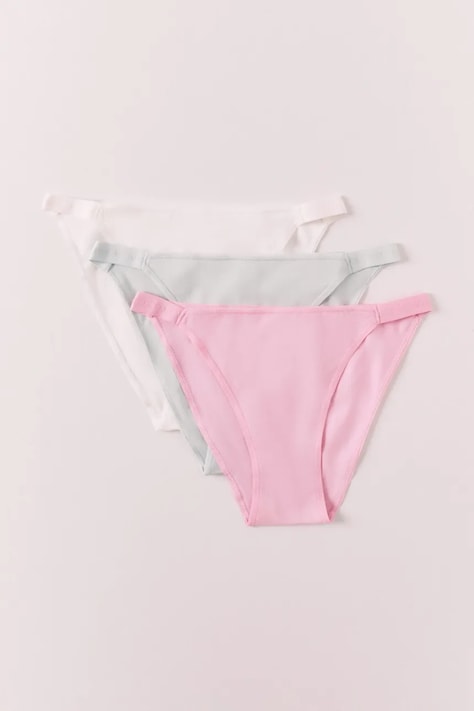 women'secret figi damskie bawełniane z elastanem 3-pack multicolor 4933690