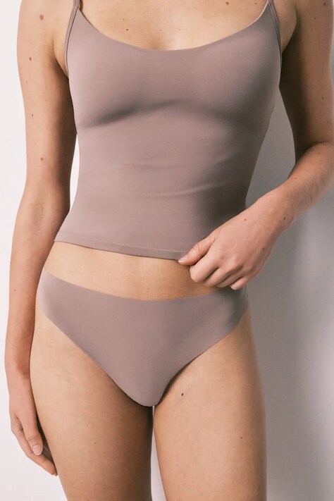 women'secret stringi damskie brązowe 4213803