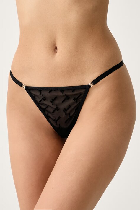 Guess Stringi damskie LOREN czarne O6BE18 K5019
