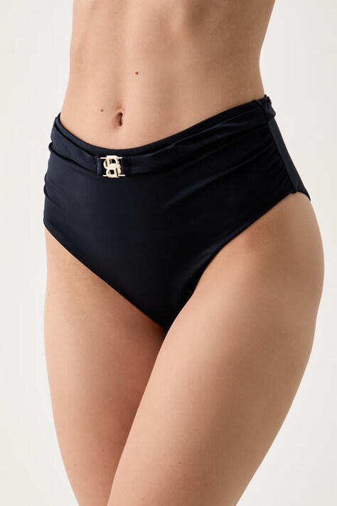 BOSS chiloți de baie pentru femei HW BRIEF_DOUBLE B bleumarin 50566520