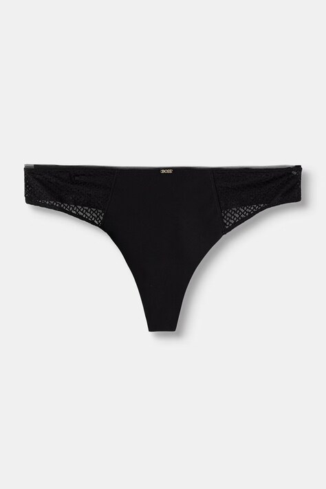 BOSS στρινγκ Γυναικεία THONG_B LACE μαύρα 50566686