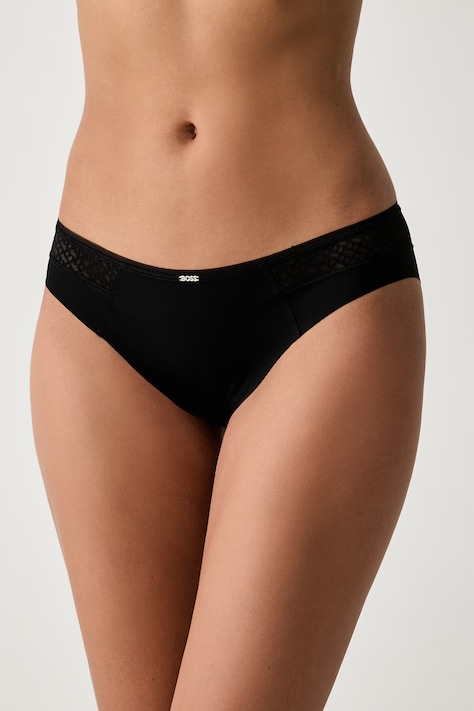 BOSS kalhotky dámské BRIEF_B LACE černé 50566492