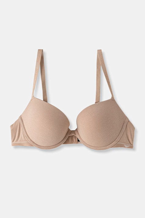Emporio Armani Underwear nedrček iz bombaža z elastanom bež EW000379.AF25589
