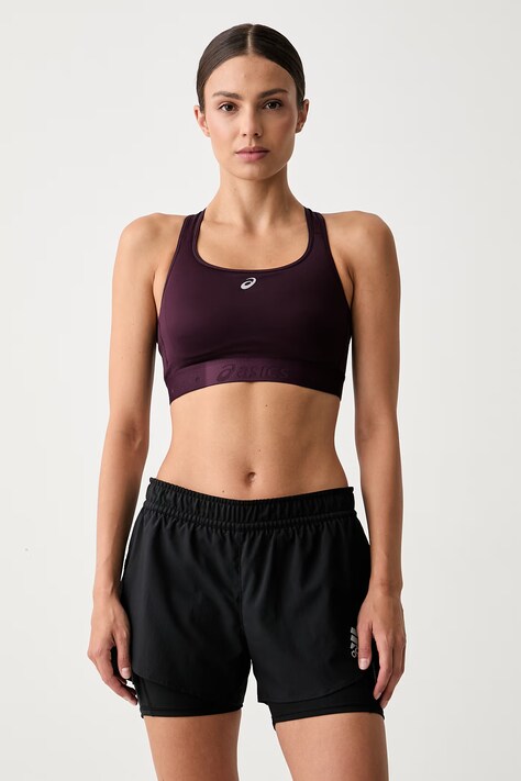Asics biustonosz sportowy ROAD COMPRESSION BRA bordowy 2012C995.500
