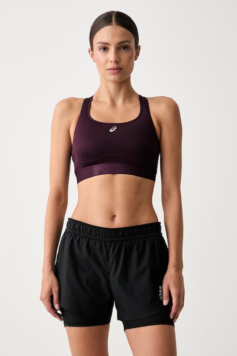 Asics biustonosz sportowy ROAD COMPRESSION BRA bordowy 2012C995.500