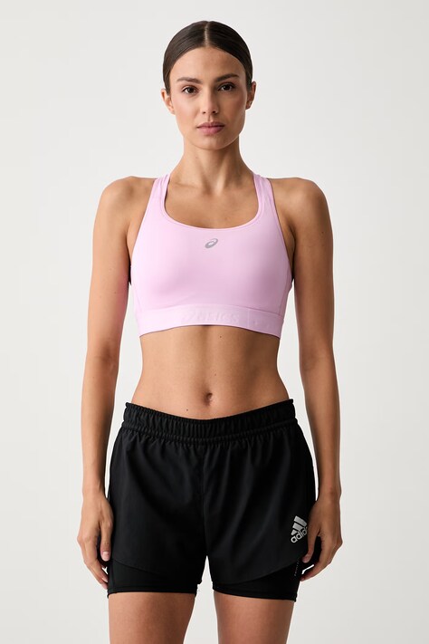Asics biustonosz sportowy ROAD COMPRESSION BRA różowy 2012C995.704