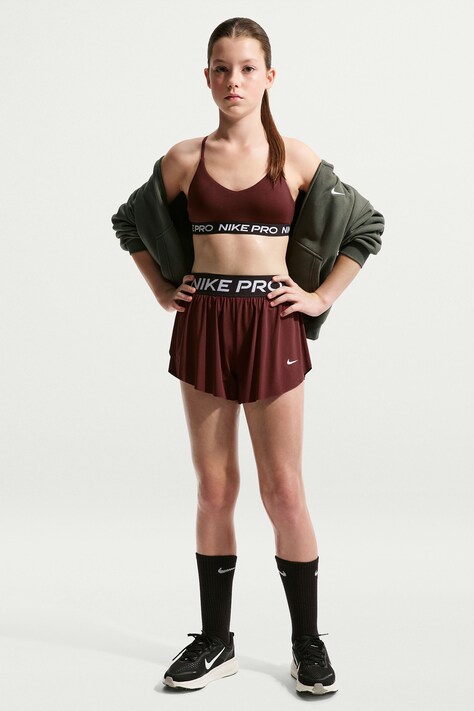 Nike Αθλητικό σουτιέν Παιδικό Nike Pro μπορντό IF0360