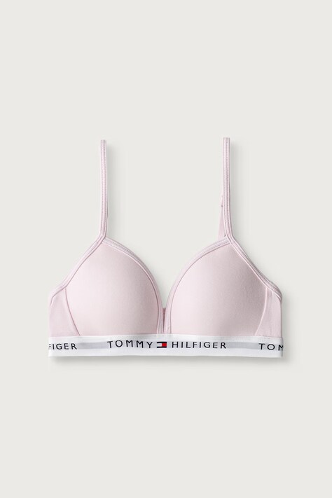 Tommy Hilfiger Biustonosz trójkątny dziecięcy różowy UG0UG00850