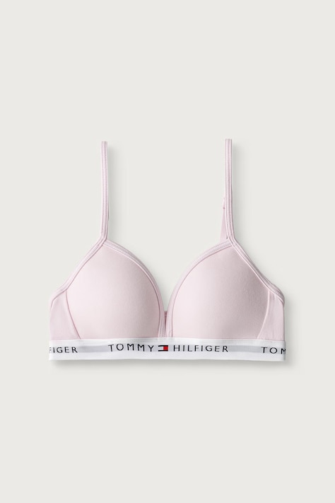 Tommy Hilfiger Biustonosz trójkątny dziecięcy różowy UG0UG00850