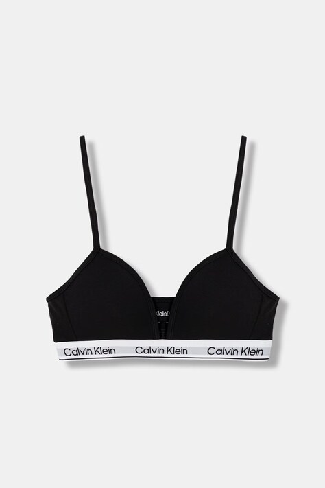 Calvin Klein Underwear braletka dziecięca bawełniana z elastanem czarna G80G800746