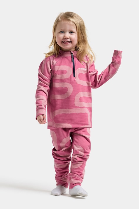 Didriksons Set termo prádla dětské JADIS KIDS PR SET 5 růžové 506315