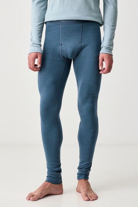 Devold Longsleeve funkcyjny męski wełniany Duo Active Merino niebieski PDGO.237.124.A