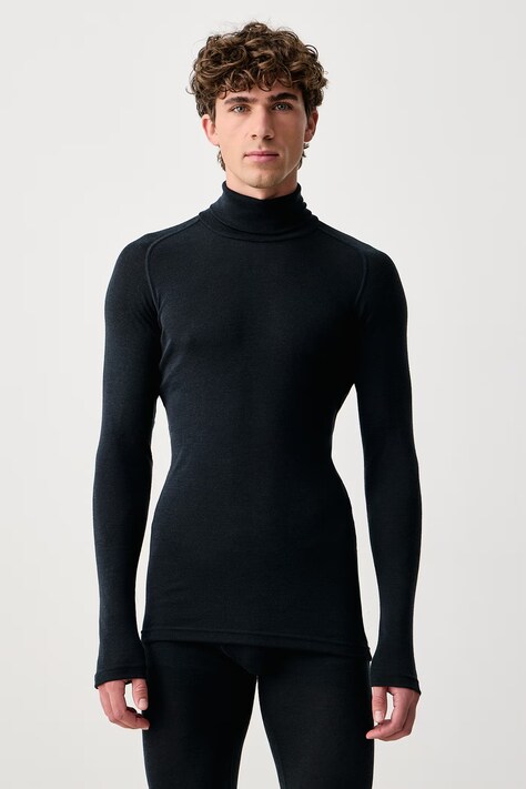 Devold Longsleeve funkcyjny męski bawełniany Adventure Merino granatowy PDGO.245.230.A