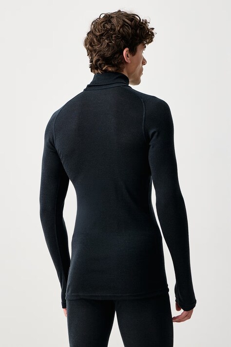 Devold Longsleeve funkcyjny męski bawełniany Adventure Merino granatowy PDGO.245.230.A