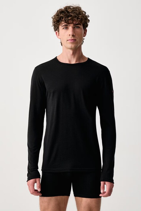 Devold Bokserki funkcyjne męskie wełniane Breeze Plus Merino czarne PDGO.183.145.C