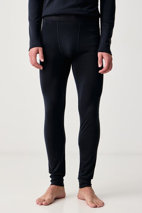 Devold Legginsy funkcyjne męskie wełniane Breeze Plus Merino granatowe PDGO.183.124.C