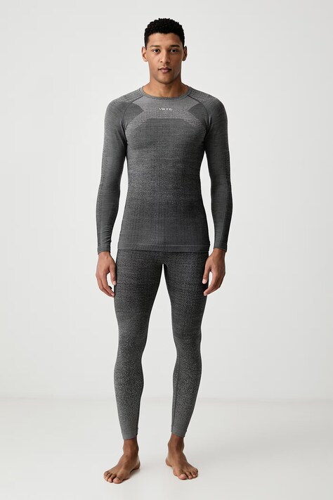 Viking Kombinezon funkcyjny męski z dodatkiem merino Altis Set Merino czarny 500/28/5642
