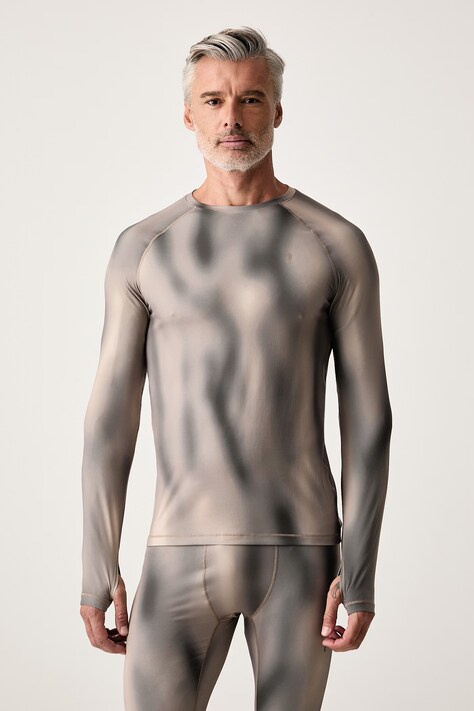 Peak Performance Longsleeve funkcyjny męski brązowy G80592020