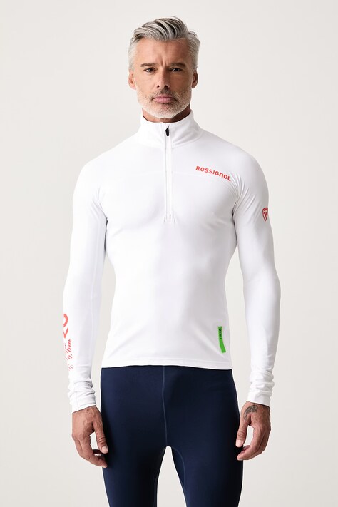 Rossignol Longsleeve funkcyjny męski HERO biały RLPML12