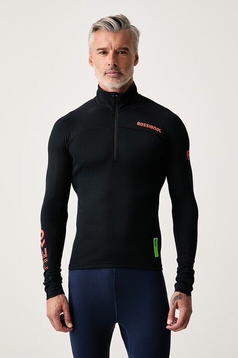 Rossignol Longsleeve funkcyjny męski HERO czarny RLPML12