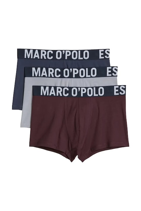 Marc O'Polo Bokserki męskie bawełniane z elastanem 3-pack multicolor 10228526