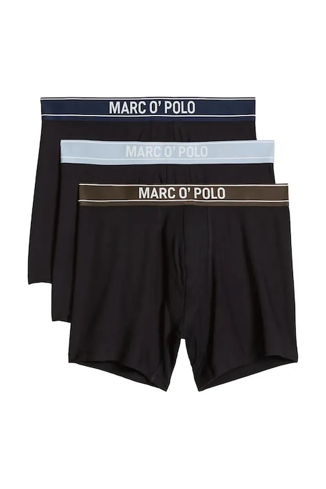 Marc O'Polo Bokserki męskie z modalem 3-pack czarne 10228511