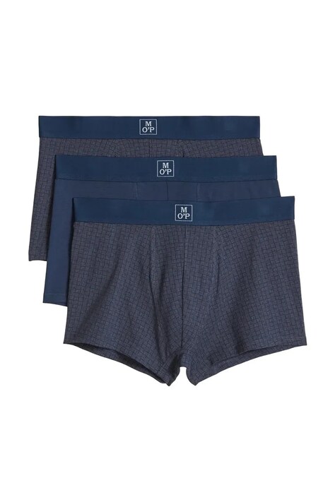 Marc O'Polo Bokserki męskie bawełniane z elastanem 3-pack multicolor 10228508