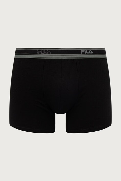 Fila Bokserki męskie bawełniane 2-pack czarne FU5397.2