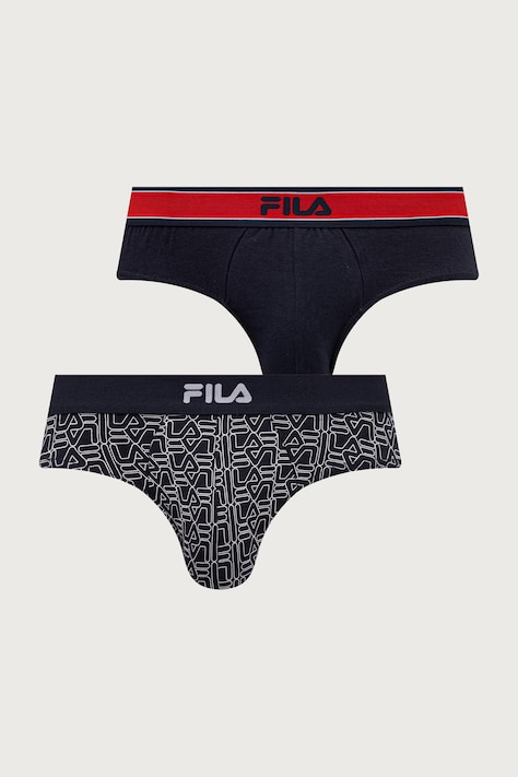 Fila Slipy męskie z bawełną 2-pack granatowe FU5390.2
