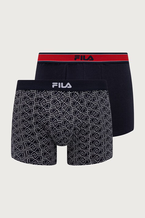 Fila Bokserki męskie z bawełną 2-pack granatowe FU5389.2