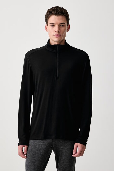 Icebreaker Longsleeve termoaktywny męski 260 Oasis czarny IBB043720011