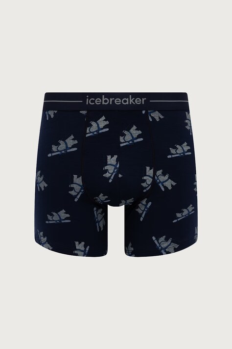 Icebreaker Męskie z dodatkiem merino 150 Anatomica granatowe IB0A57P24011
