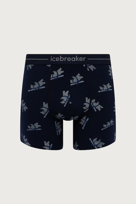 Icebreaker Męskie z dodatkiem merino 150 Anatomica granatowe IB0A57P24011