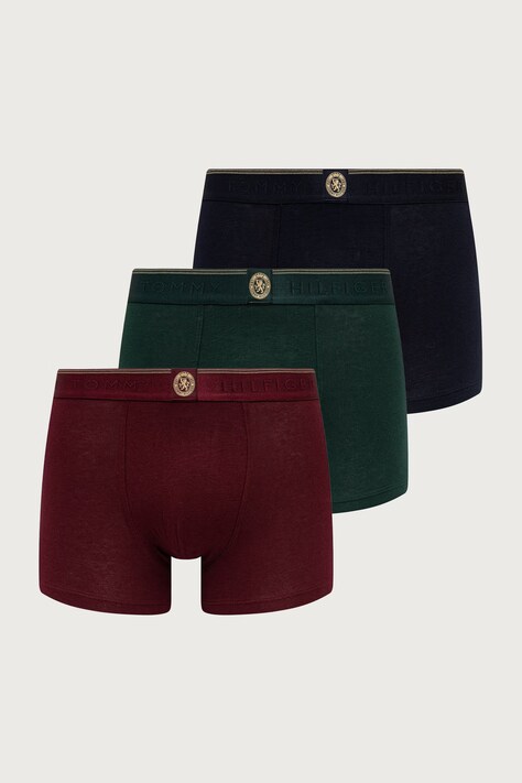 Tommy Hilfiger Uske bokserice za muškarce od pamuka s elastanom 3-pack mornarsko plave UM0UM03984