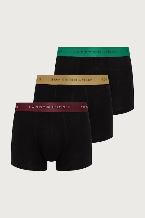 Tommy Hilfiger Uske bokserice za muškarce od pamuka s elastanom 3-pack crne UM0UM03964