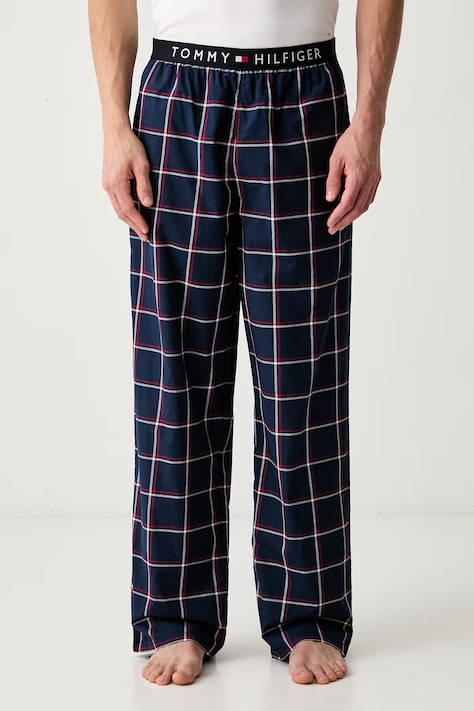 Tommy Hilfiger pyžamové kalhoty pánské bavlněné námořnické modré UM0UM04055