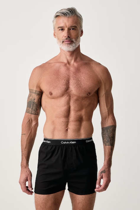 Calvin Klein Underwear Boxerky pánské bavlněné s elastanem 3-pack červené LV00NB4727