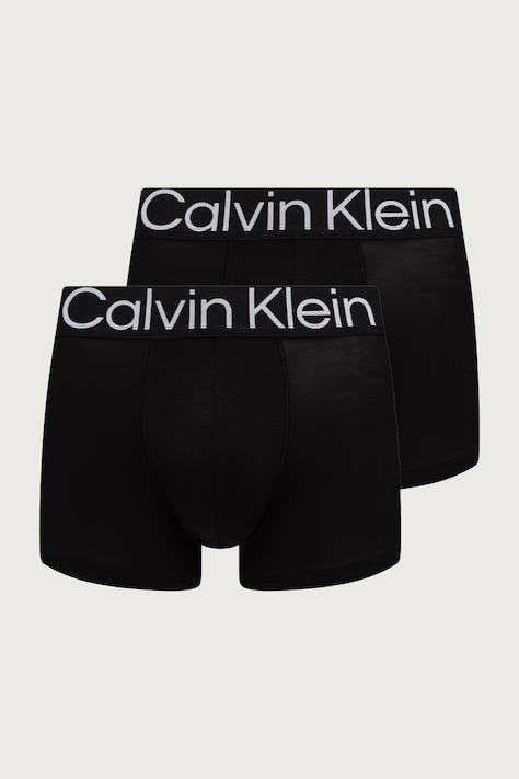 Calvin Klein Underwear прилепнали боксерки мъжки с лиосел 3 броя черни LV00NB4651