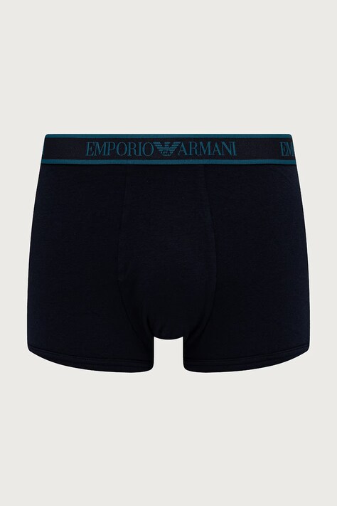 Emporio Armani Underwear Bokserki męskie z bawełną 3-pack granatowe EM000259 AF25019