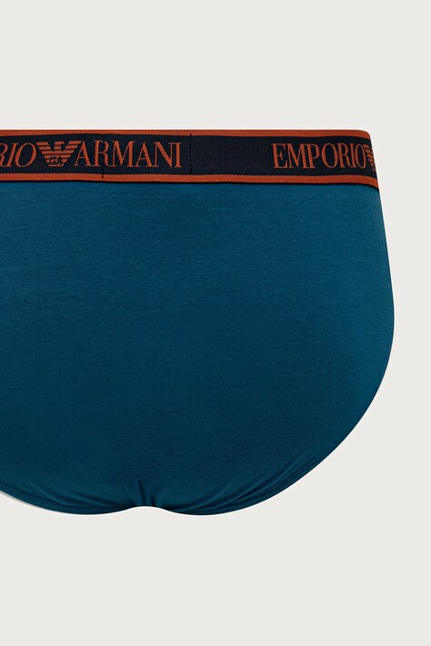 Emporio Armani Underwear Slipy męskie 3-pack granatowe EM000258 AF25019