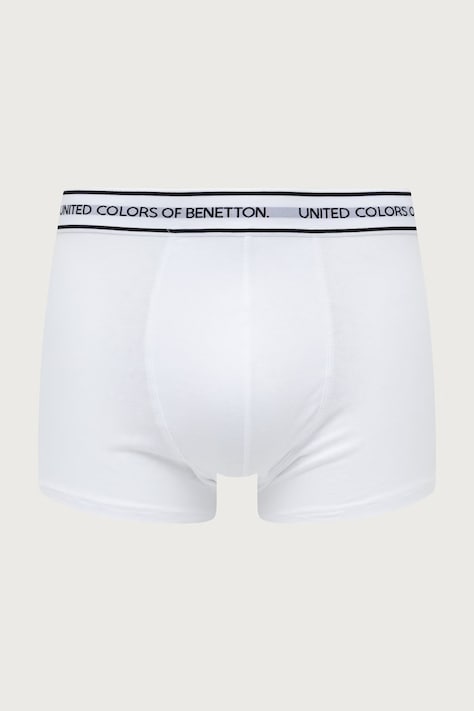 United Colors of Benetton облягаючі боксери чоловічі бавовняні з еластаном 3 шт — AW26-BIMZTI, сірий — фото 2