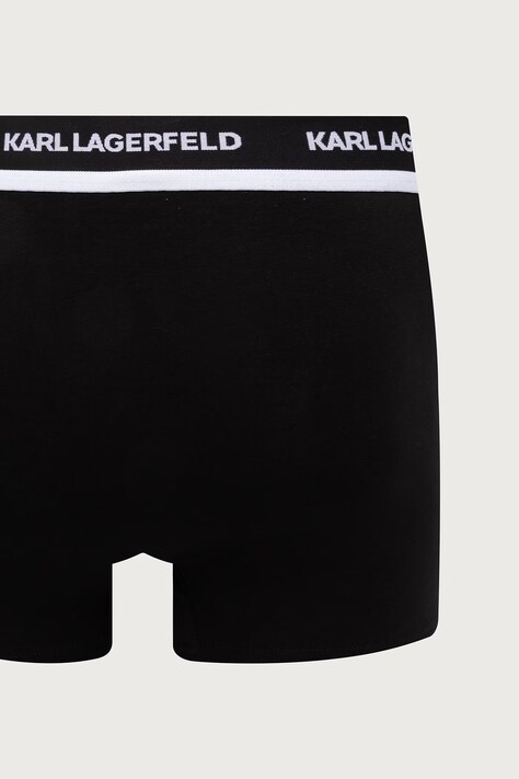 Karl Lagerfeld Bokserki dopasowane męskie bawełniane z elastanem 3-pack multicolor B3M47001