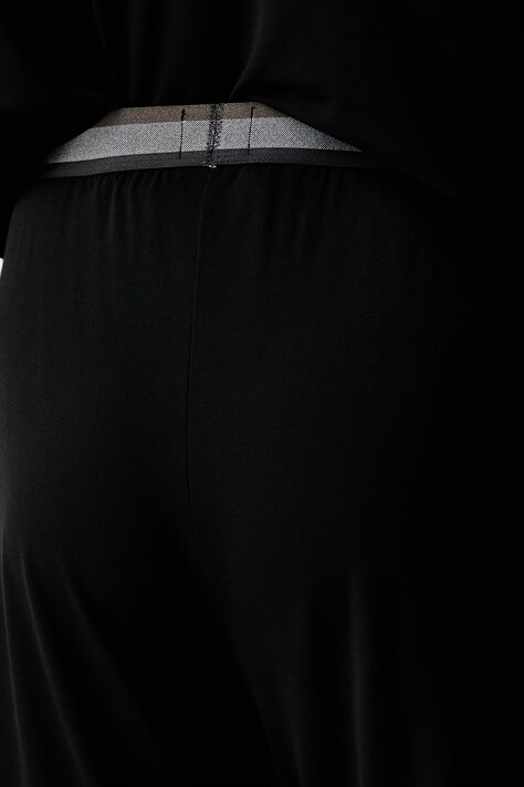 BOSS піжама чоловіча віскозна Pique Short — AW26-BIMZW8, чорний — фото 6