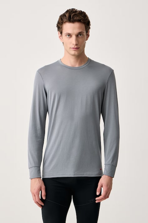 Nike Longsleeve funkcyjny męski szary NQ00KE1314