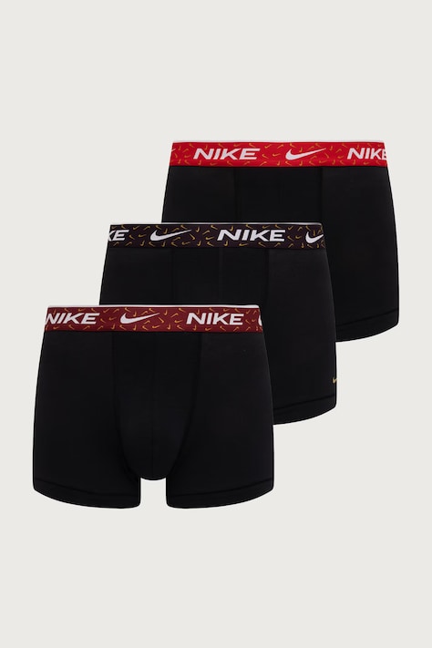 Nike Bokserki męskie z bawełną 3-pack czarne NQ00KE1284.QUZ