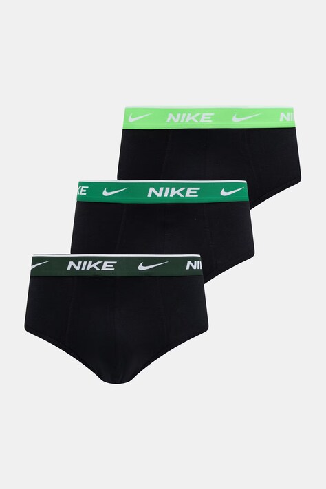 Nike slipy męskie bawełniane z elastanem 3-pack czarne NQ00KE1283.065
