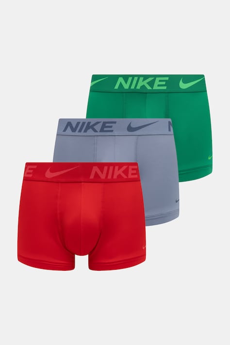 Nike bokserki dopasowane męskie 3-pack zielone 0000KE1156.F6X