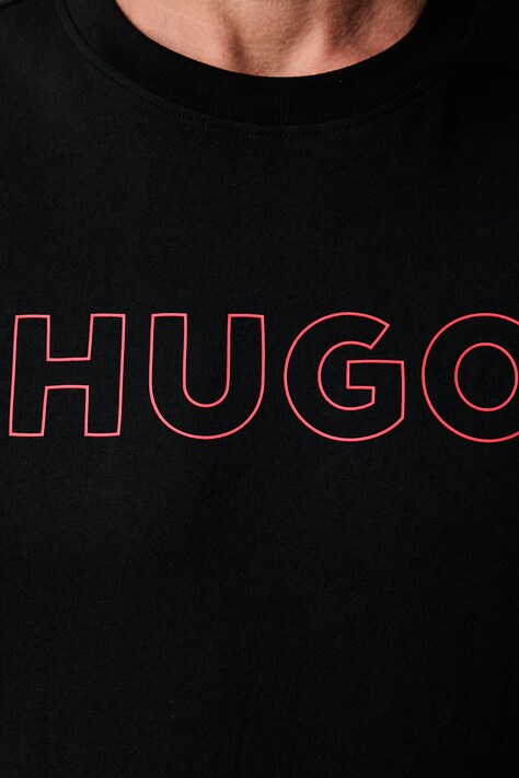 HUGO піжамна футболка чоловіча бавовняна EZRA T-SHIRT — фото 4